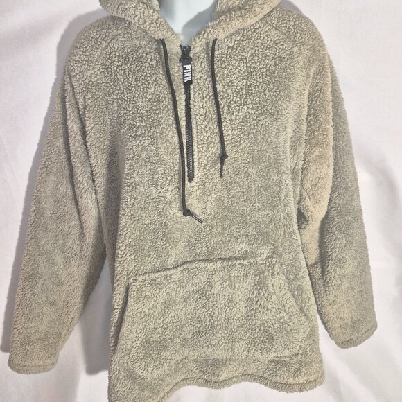 PINK by Victoria's Secret Hooded jacket, zippered bust, pouch pockets, size Med. - Picture 13 of 16